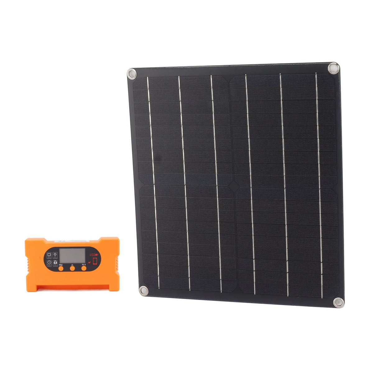 10A Smart Solar Panel Kit with Controller Battery Free Direct Drive Solar Panel Kit Monocrystalline Silicon 25W