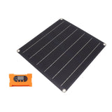 10A Smart Solar Panel Kit with Controller Battery Free Direct Drive Solar Panel Kit Monocrystalline Silicon 25W - Low Angle