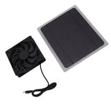 Solar Panel 5.5W Monocrystalline Silicon High Efficiency Intelligent Charging Portable Solar Panel Kit for Car Outdoor Camping