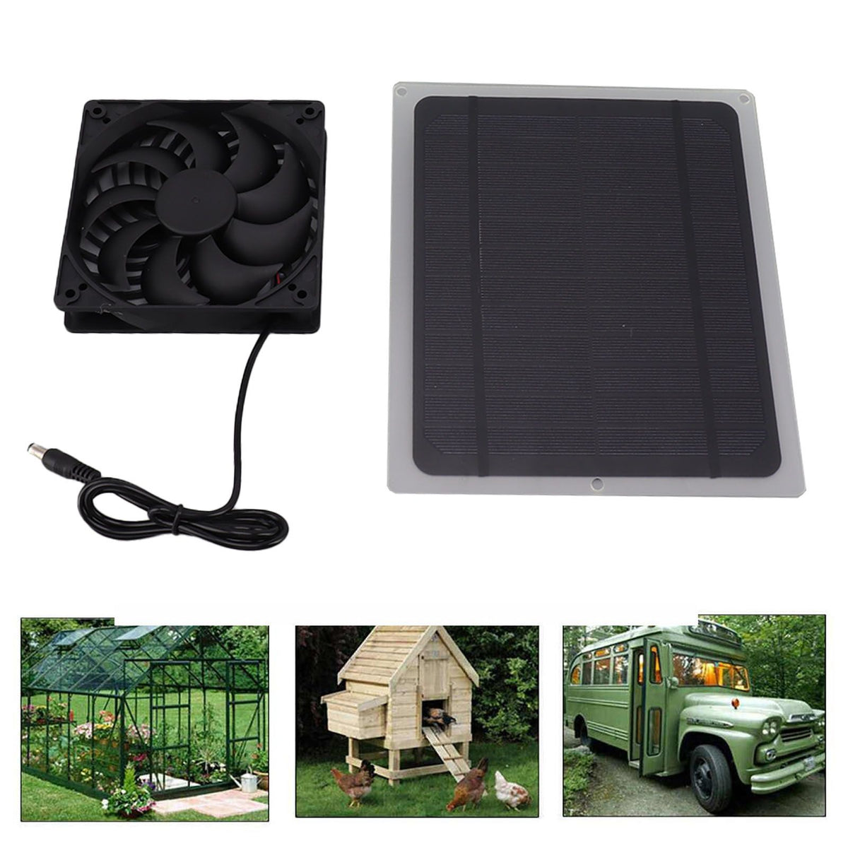 Solar Panel 5.5W Monocrystalline Silicon High Efficiency Intelligent Charging Portable Solar Panel Kit for Car Outdoor Camping
