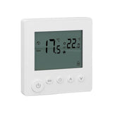 Digital Thermostat 4500W High Power Electric Floor Heating Temperature Control Thermostat for Office Mall AC 90V to 240V White