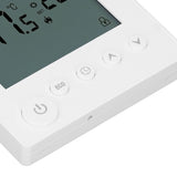 Digital Thermostat 4500W High Power Electric Floor Heating Temperature Control Thermostat for Office Mall AC 90V to 240V White - Extra Image
