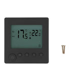 Smart Thermostat 4500W Button Control Water Heating Thermostat for Home Office Market Hotel AC90V to 240V Black