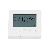 Smart Thermostat 4500W Button Control Water Heating Thermostat for Home Office Market Hotel AC90V to 240V White