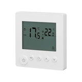 Smart Thermostat 4500W Button Control Water Heating Thermostat for Home Office Market Hotel AC90V to 240V White