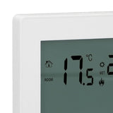 Smart Thermostat 4500W Button Control Water Heating Thermostat for Home Office Market Hotel AC90V to 240V White - Extra Image