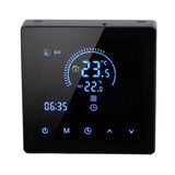 16A Digital Thermostat with LCD Display Programmable Thermostat Electric Heating Thermostat for Home Office Hotel AC 90V‑240V Black WiFi