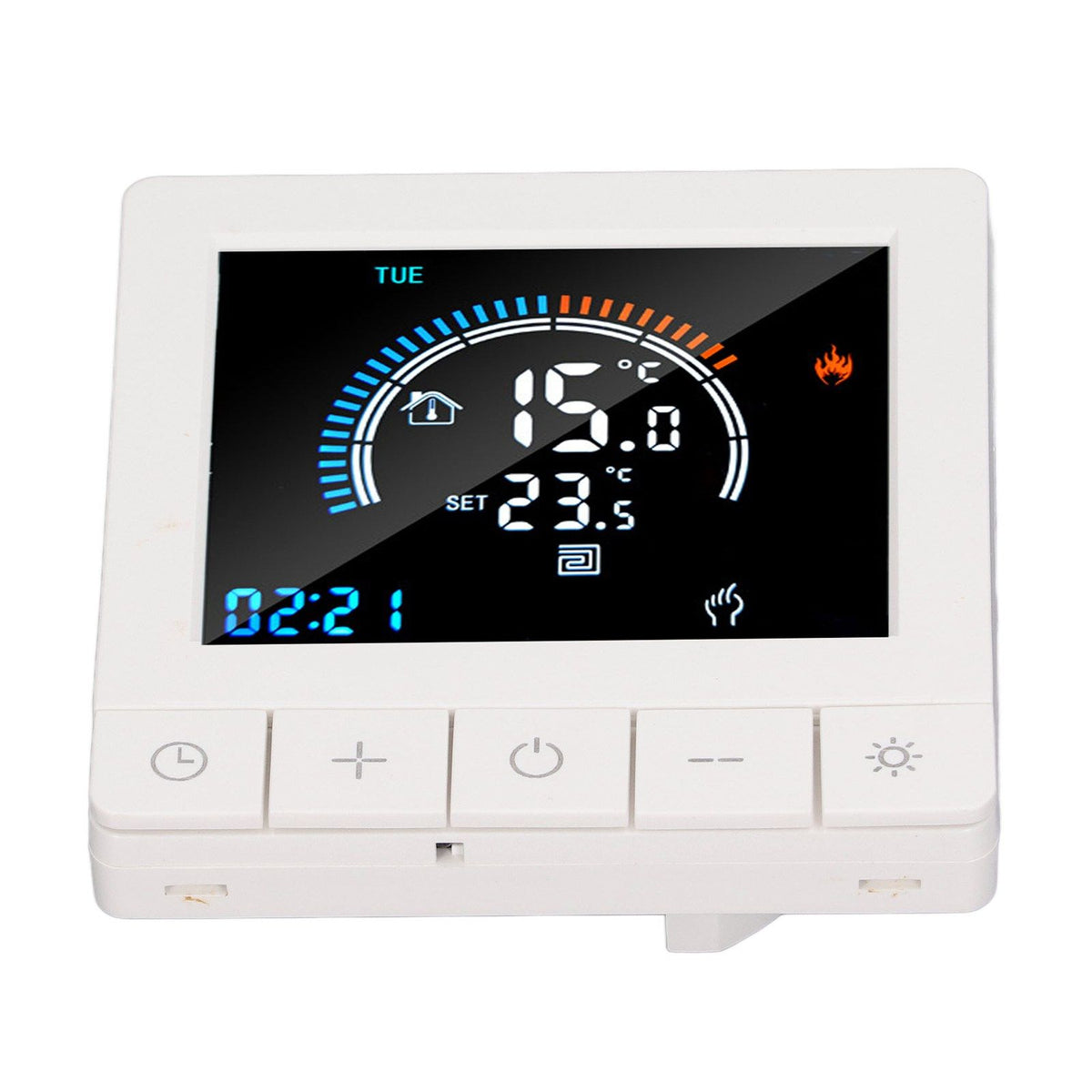 Smart Thermostat Programmable LCD Precise Control Smart Water Heating Thermostat For Home Office Mall AC90V‑240V WiFi Model