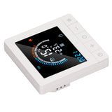 Smart Thermostat Programmable LCD Precise Control Smart Water Heating Thermostat For Home Office Mall AC90V‑240V WiFi Model - 45-Degree Angle