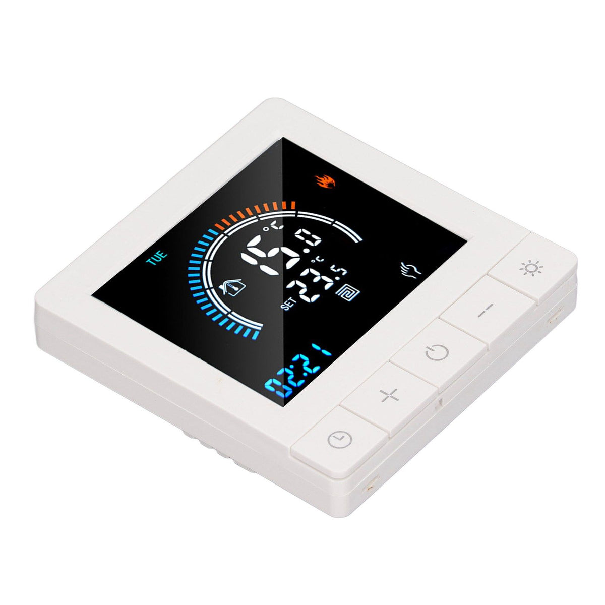 Smart Thermostat Programmable LCD Precise Control Smart Water Heating Thermostat For Home Office Mall AC90V‑240V WiFi Model