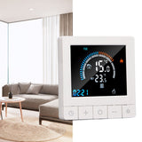 Smart Thermostat Programmable LCD Precise Control Smart Water Heating Thermostat For Home Office Mall AC90V‑240V WiFi Model