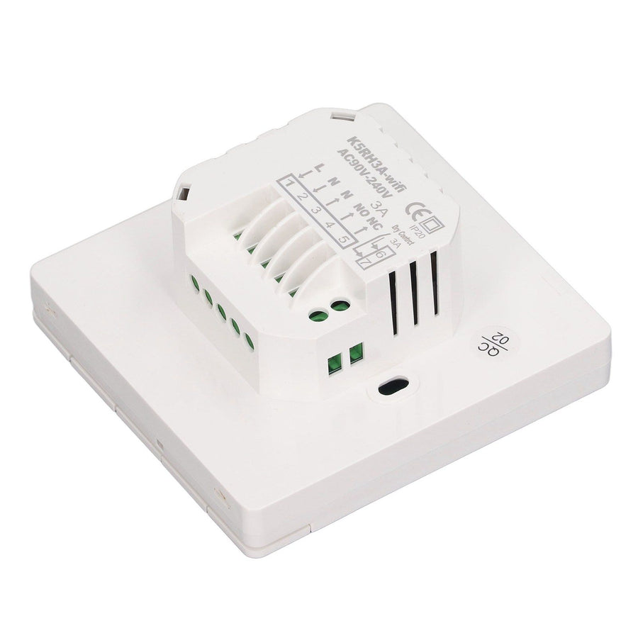 Smart Thermostat Programmable LCD Precise Control Smart Water Heating Thermostat For Home Office Mall AC90V‑240V WiFi Model