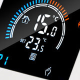 Programmable Smart Thermostat Electric Heating Smart Thermostat Digital LCD Display Temperature Controller for Home Hotels AC 90V‑240V 16A WiFi Style