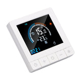 Programmable Smart Thermostat Electric Heating Smart Thermostat Digital LCD Display Temperature Controller for Home Hotels AC 90V‑240V 16A Regular Style