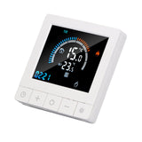Programmable Smart Thermostat Electric Heating Smart Thermostat Digital LCD Display Temperature Controller for Home Hotels AC 90V‑240V 16A Regular Style