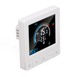 Programmable Smart Thermostat Electric Heating Smart Thermostat Digital LCD Display Temperature Controller for Home Hotels AC 90V‑240V 16A Regular Style