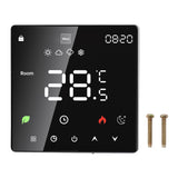 3A Digital Thermostat with LCD Display Smart Programmable Thermostat with Touchscreen Hydronic Boiler Thermostat AC 90V‑240V WiFi