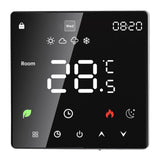 3A Digital Thermostat with LCD Display Smart Programmable Thermostat with Touchscreen Hydronic Boiler Thermostat AC 90V‑240V WiFi