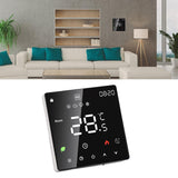 3A Digital Thermostat with LCD Display Smart Programmable Thermostat with Touchscreen Hydronic Boiler Thermostat AC 90V‑240V WiFi