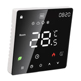 3A Digital Thermostat with LCD Display Smart Programmable Thermostat with Touchscreen Hydronic Boiler Thermostat AC 90V‑240V Without WiFi