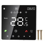 16A Smart Thermostat LCD Color Touchscreen PC Programmable Electric Heating Thermostat for Home Hotel Office AC 90 to 240V WiFi