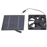 Solar Panel Fan Kit 20W IP65 Waterproof for Outside Small Chicken Coops Greenhouses Sheds Pet Houses Window Exhaust