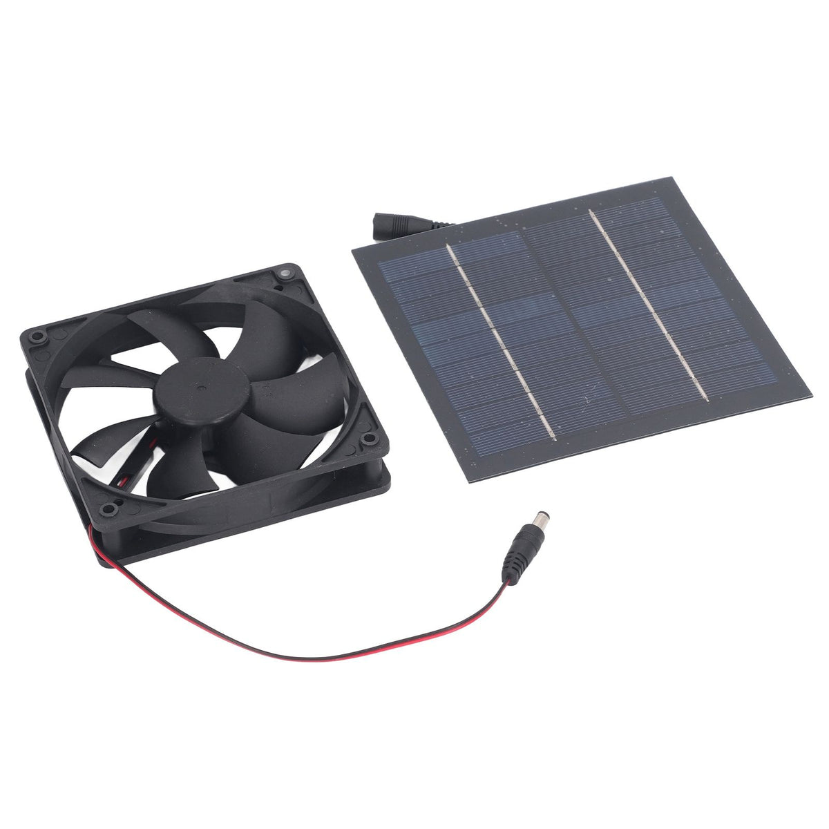 Solar Panel Fan Kit 20W IP65 Waterproof for Outside Small Chicken Coops Greenhouses Sheds Pet Houses Window Exhaust