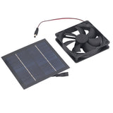 Solar Panel Fan Kit 20W IP65 Waterproof for Outside Small Chicken Coops Greenhouses Sheds Pet Houses Window Exhaust