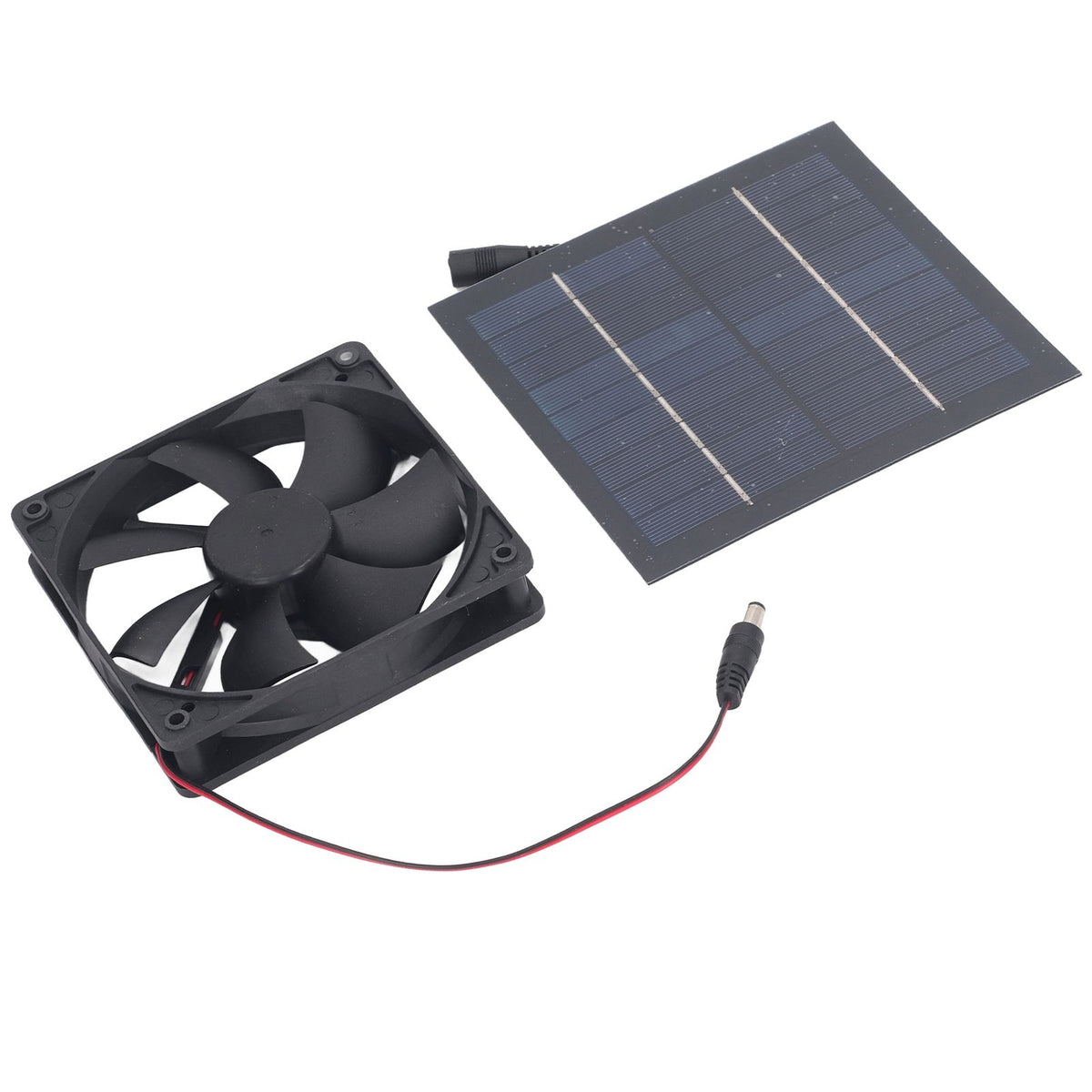 Solar Panel Fan Kit 20W IP65 Waterproof for Outside Small Chicken Coops Greenhouses Sheds Pet Houses Window Exhaust
