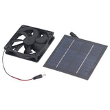 Solar Panel Fan Kit 20W IP65 Waterproof for Outside Small Chicken Coops Greenhouses Sheds Pet Houses Window Exhaust