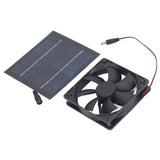 Solar Panel Fan Kit 20W IP65 Waterproof for Outside Small Chicken Coops Greenhouses Sheds Pet Houses Window Exhaust