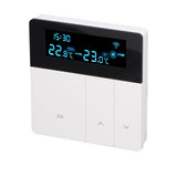 3A Smart Thermostat LCD Color Screen High Accuracy Programmable Thermostat Water Heating Boiler Heating for Home Shopping Mall AC90‑240V White Without WiFi - Extra Image