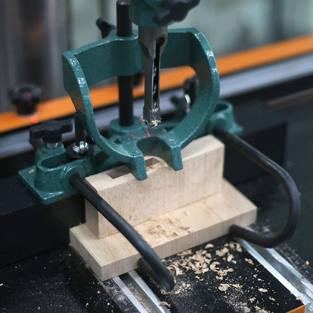 Square Tenon Converter Bench Drill Converter Bench Drill Square Hole Accessories Location Tool Drill Accessories 65‑55mm