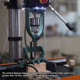 Square Tenon Converter Bench Drill Converter Bench Drill Square Hole Accessories Location Tool Drill Accessories 65‑55mm