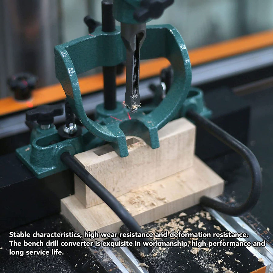 Square Tenon Converter Bench Drill Converter Bench Drill Square Hole Accessories Location Tool Drill Accessories 65‑60mm