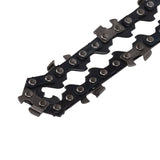 Mini Chain Guide Bar Combo Manganese Steel Faster Speed High Hardness Smooth Cutting Chainsaw Chain Guide Bar Replacement 4inch with 1/4 28 Links Chain