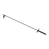 40in Fire Poker Fireplace Poker Rustproof Solid Steel Fire Pit Poker for Fireplace Camping Wood Stove Indoor Outdoor - Top-Down View