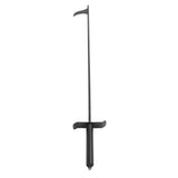 40in Fire Poker Fireplace Poker Rustproof Solid Steel Fire Pit Poker for Fireplace Camping Wood Stove Indoor Outdoor