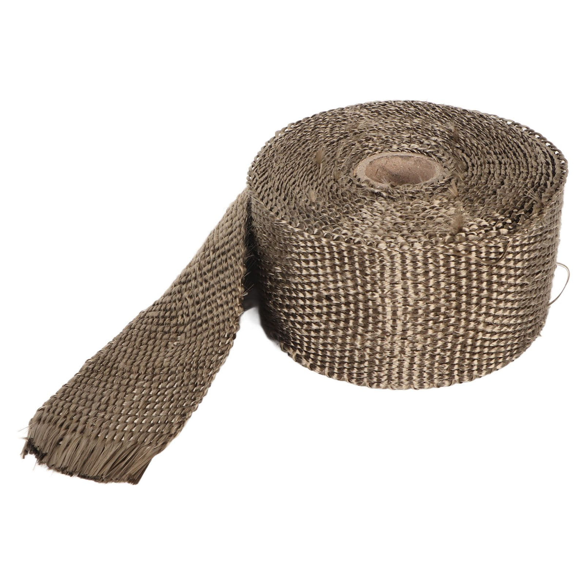 Fireproof Pipe Wrap Pipe Insulation Webbing Anti Scald Chimney Protective Wrap with 2 Clips for Furnace Tube Motorcycle Exhaust Pipes