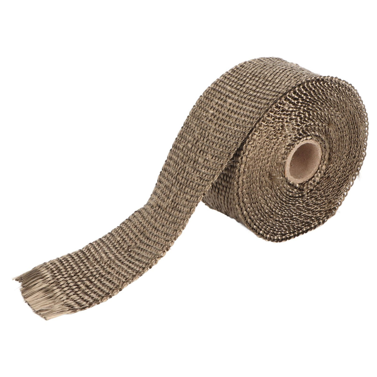 Fireproof Pipe Wrap Pipe Insulation Webbing Anti Scald Chimney Protective Wrap with 2 Clips for Furnace Tube Motorcycle Exhaust Pipes