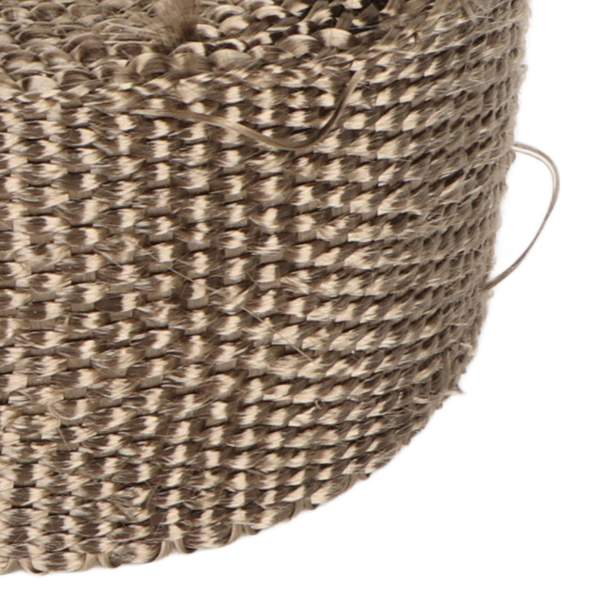 Fireproof Pipe Wrap Pipe Insulation Webbing Anti Scald Chimney Protective Wrap with 2 Clips for Furnace Tube Motorcycle Exhaust Pipes