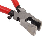 Glass Cutter Tool Kit Breaker Pliers Curve Jaw Glass Running Pliers Kit Glass Cutter Pen 2pcs Blades with Oil Dropper Screwdrive - Extra Image