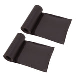2Pcs Magnetic Fireplace Draft Stopper Windproof Prevent Heat Loss Improve Efficiency Fireplace Cover 91.44 X 10.16cm / 36 X 4in - Front View