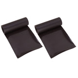 2Pcs Magnetic Fireplace Draft Stopper Windproof Prevent Heat Loss Improve Efficiency Fireplace Cover 91.44 X 15.24cm / 36 X 6in - Side View