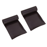 2Pcs Magnetic Fireplace Draft Stopper Windproof Prevent Heat Loss Improve Efficiency Fireplace Cover 91.44 X 15.24cm / 36 X 6in - Top-Down View