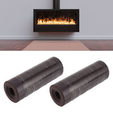 2Pcs Magnetic Fireplace Draft Stopper Windproof Prevent Heat Loss Improve Efficiency Fireplace Cover 91.44 X 15.24cm / 36 X 6in - Extra Image