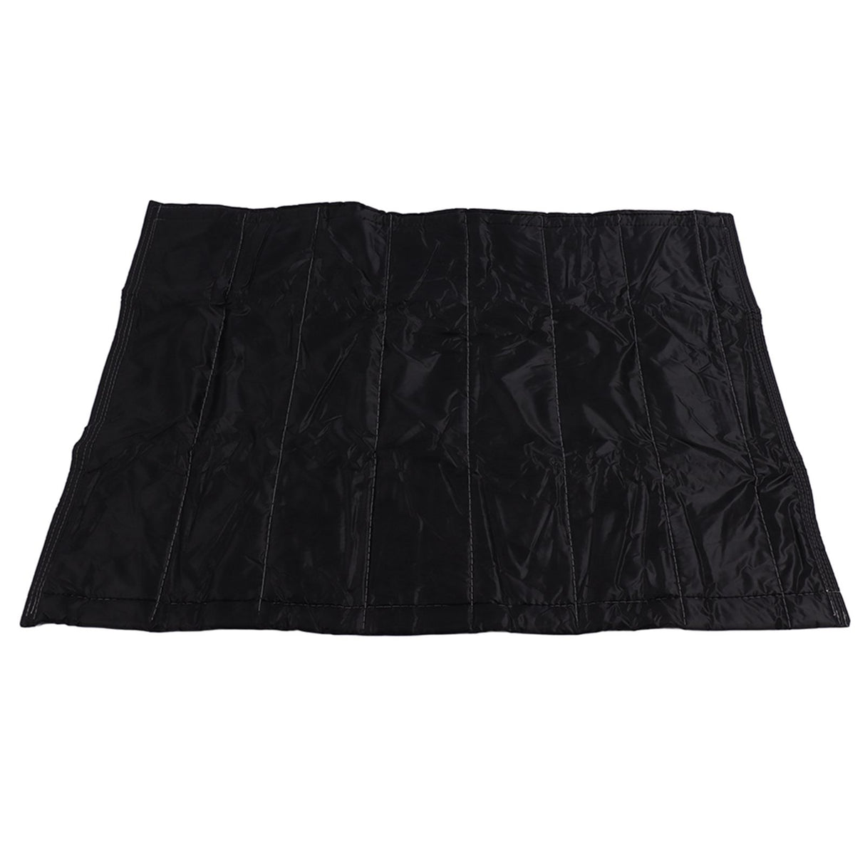 Fireplace Blanket Black Oxford Fabric 2 Layers Cotton Hook and Loop Fireplace Draft Stopper for Home Indoor Winter 39x32in