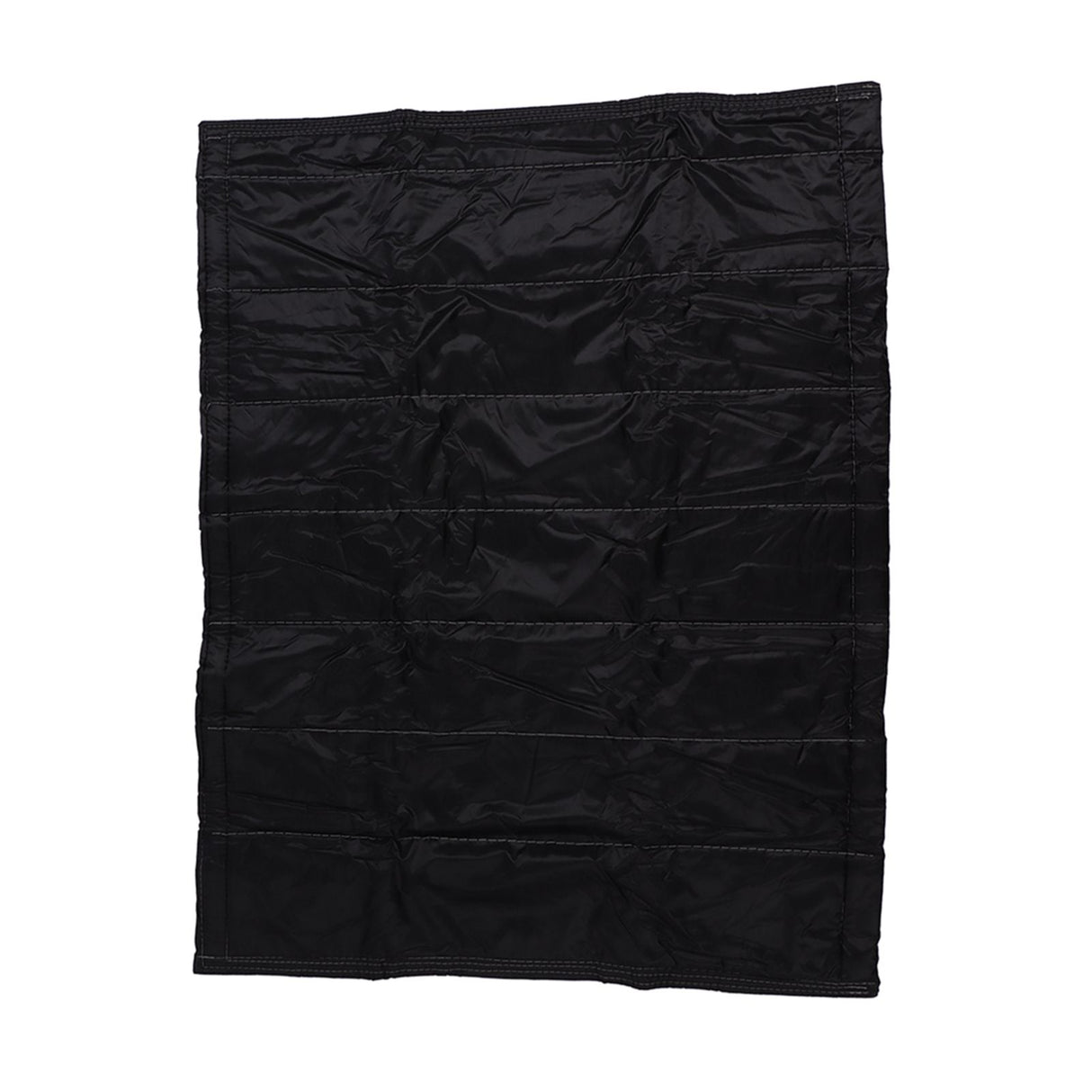 Fireplace Blanket Black Oxford Fabric 2 Layers Cotton Hook and Loop Fireplace Draft Stopper for Home Indoor Winter 39x32in