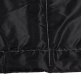 Fireplace Blanket Black Oxford Fabric 2 Layers Cotton Hook and Loop Fireplace Draft Stopper for Home Indoor Winter 39x32in - Extra Image