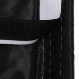 Fireplace Blanket Black Oxford Fabric 2 Layers Cotton Hook and Loop Fireplace Draft Stopper for Home Indoor Winter 39x32in